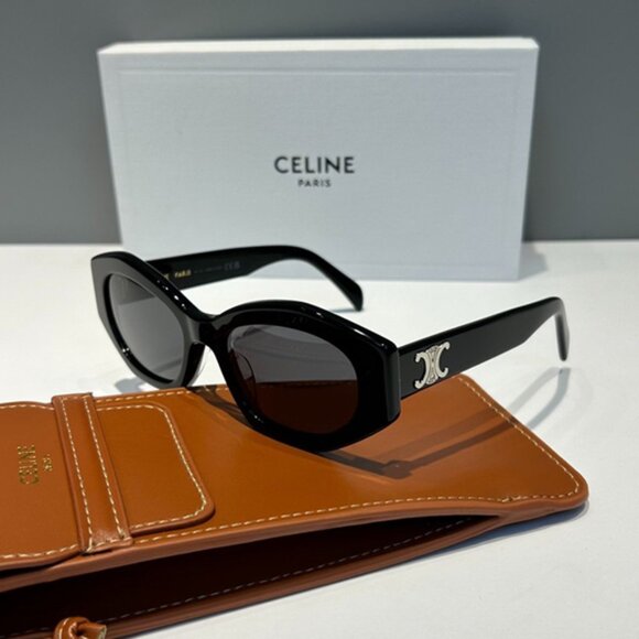 Celine Triomphe Black Women\'s Sunglasses
